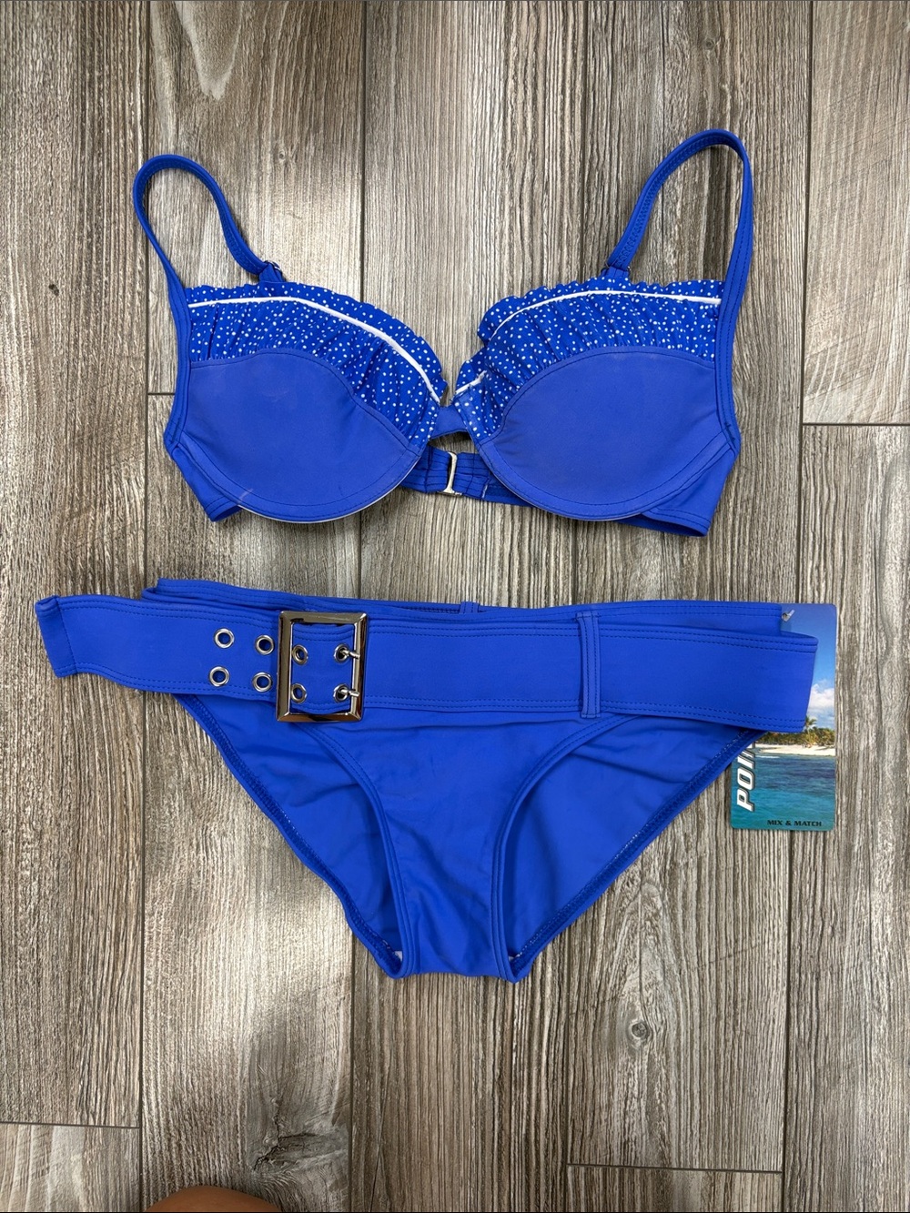 Point Zero Ocean Two Piece Belted Bikini